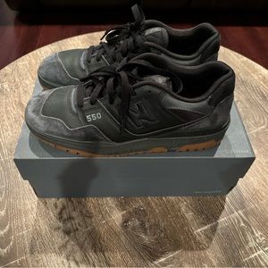 New Balance 550 Black Gum Size 9